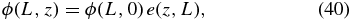 Equation (40)