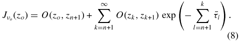 Equation (8)