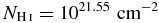 $N_{{\rm H\,\mathsc{i}}}=10^{21.55}\,\,{\rm cm^{-2}}$