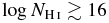 $\log N_{{\rm H\,\mathsc{i}}}\gtrsim 16$