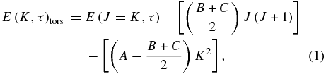 Equation (1)