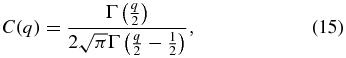 Equation (15)