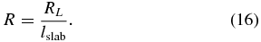 Equation (16)