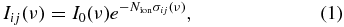Equation (1)