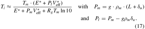 Equation (17)