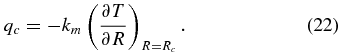 Equation (22)