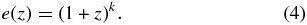Equation (4)