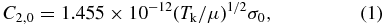 Equation (1)