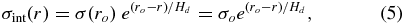 Equation (5)