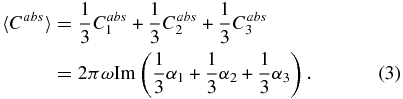 Equation (3)