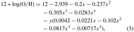 Equation (3)