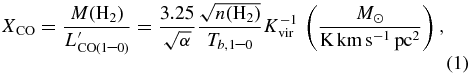 Equation (1)