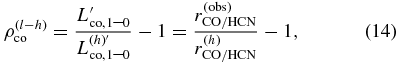 Equation (14)