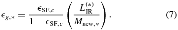 Equation (7)
