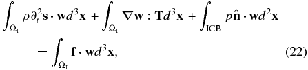 Equation (22)
