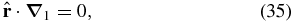 Equation (35)