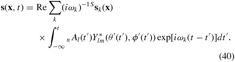 Equation (40)