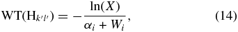 Equation (14)