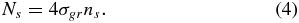 Equation (4)