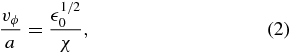 Equation (2)
