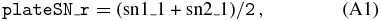Equation (A1)