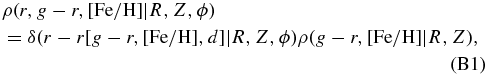 Equation (B1)
