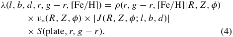 Equation (4)