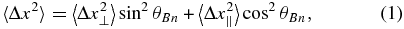 Equation (1)