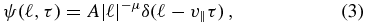 Equation (3)