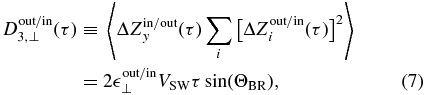 Equation (7)