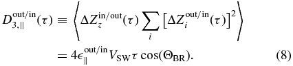 Equation (8)