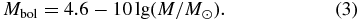 Equation (3)