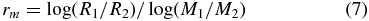 Equation (7)