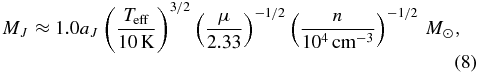 Equation (8)