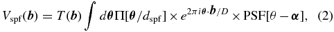 Equation (2)