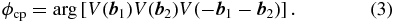 Equation (3)