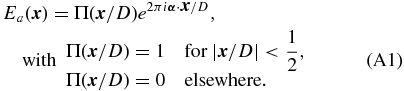 Equation (A1)