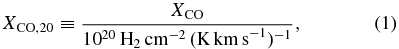 Equation (1)