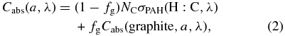 Equation (2)