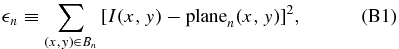 Equation (B1)