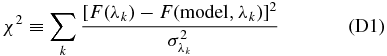 Equation (D1)