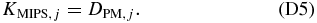 Equation (D5)