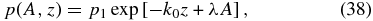 Equation (38)