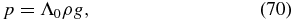 Equation (70)