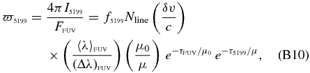 Equation (B10)