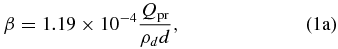 Equation (1a)