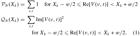 Equation (1)