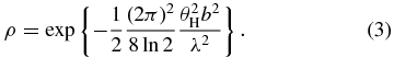 Equation (3)