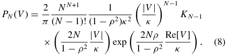 Equation (8)