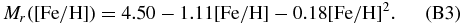 Equation (B3)